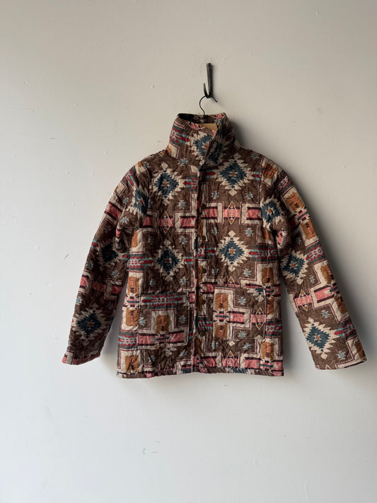 Quilted Ikat Jacket