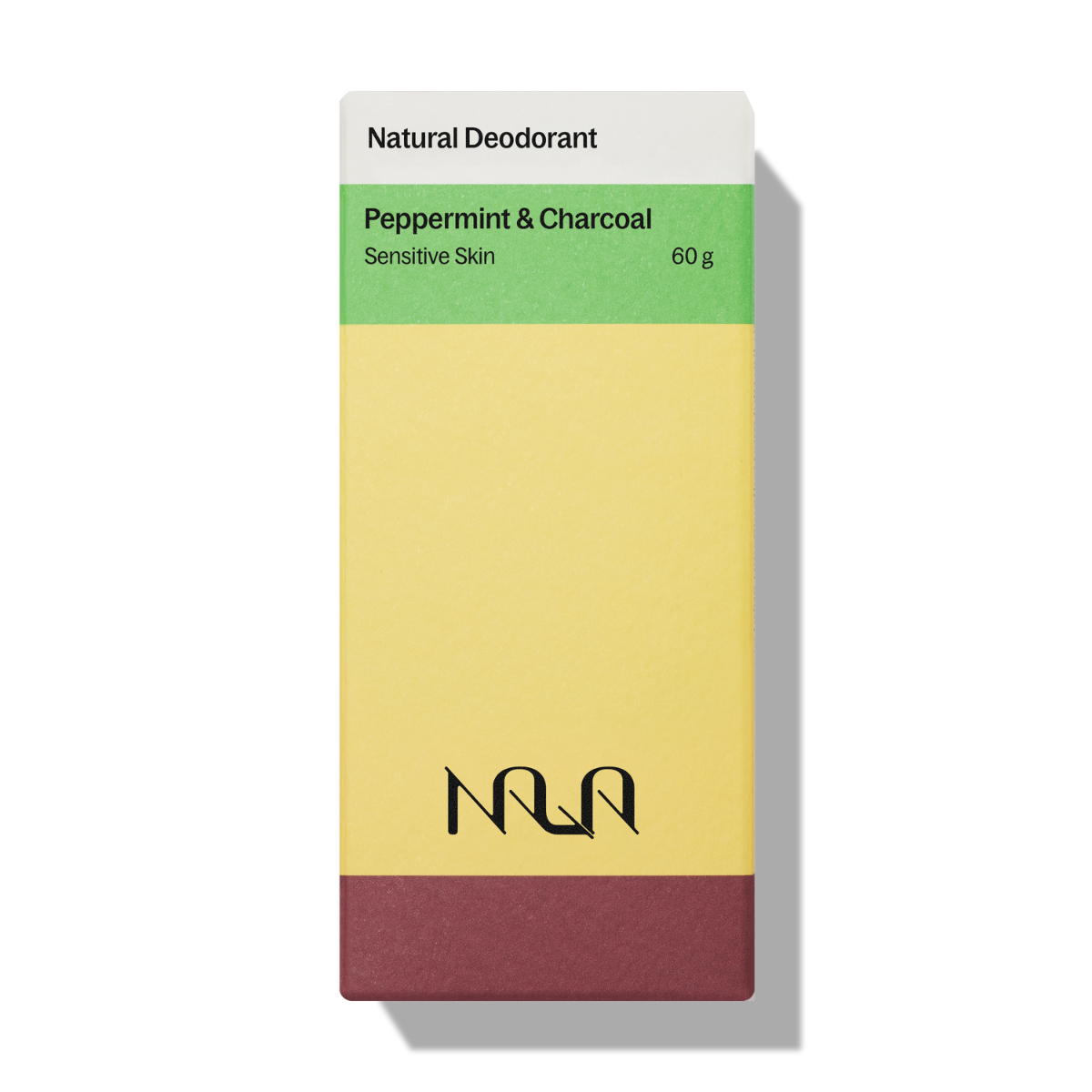 Peppermint & activated charcoal natural deodorant