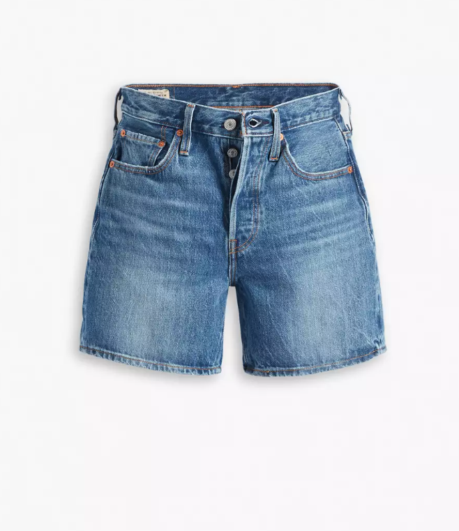 501® Mid Thigh Women's Shorts - Blue Beauty