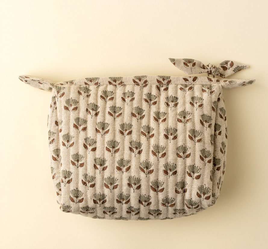 Bag - Quilted Pattern Make Up Bag