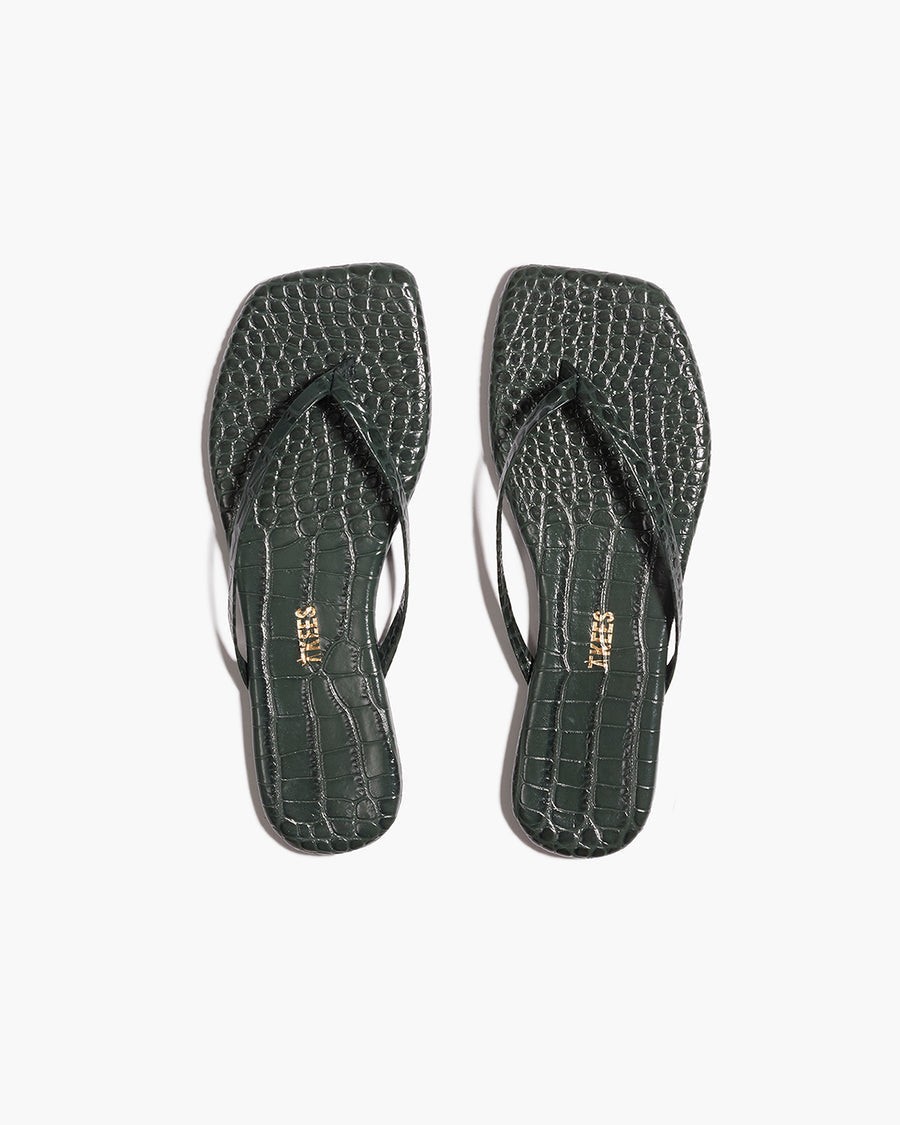 Square Toe Lily Croc