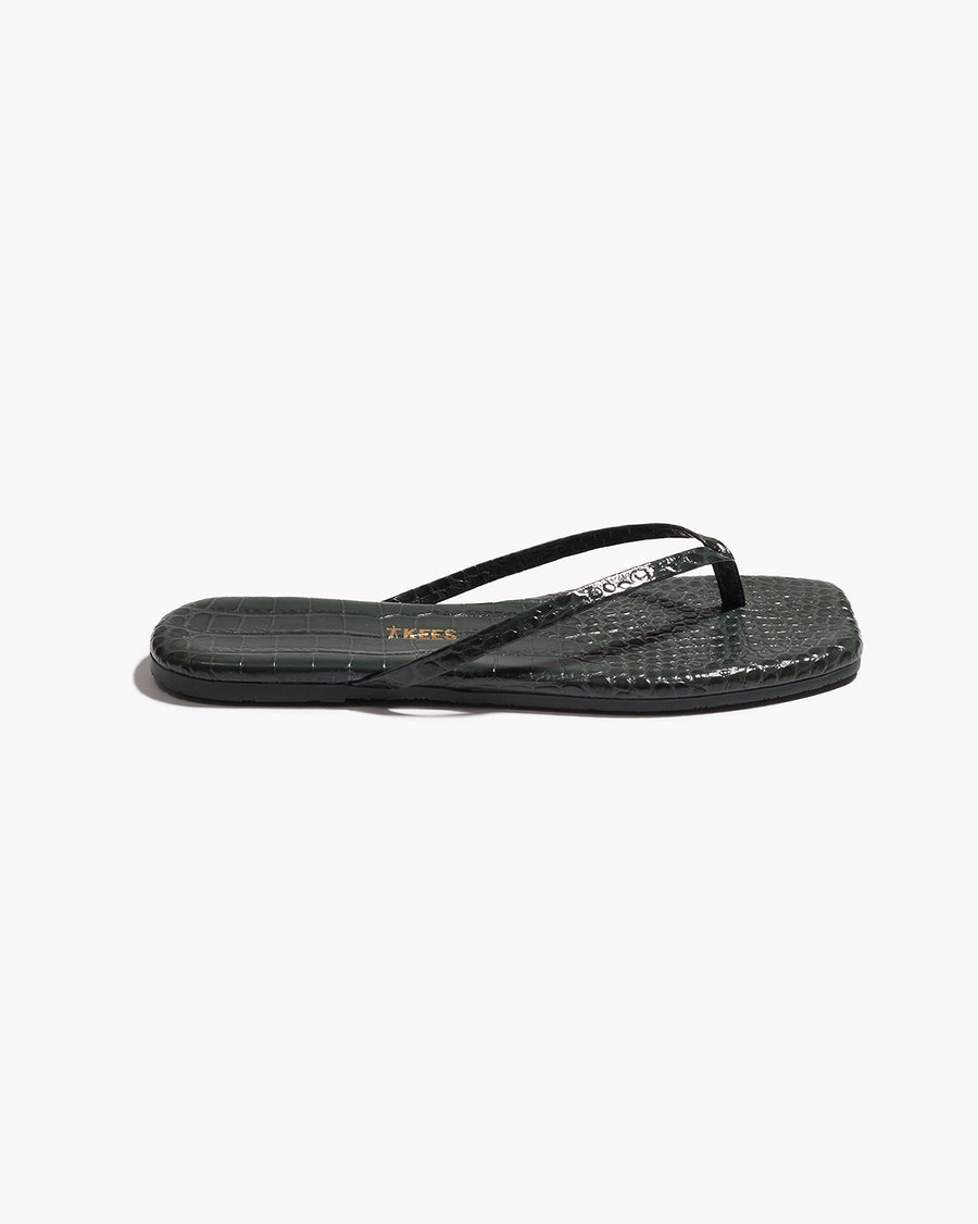Square Toe Lily Croc