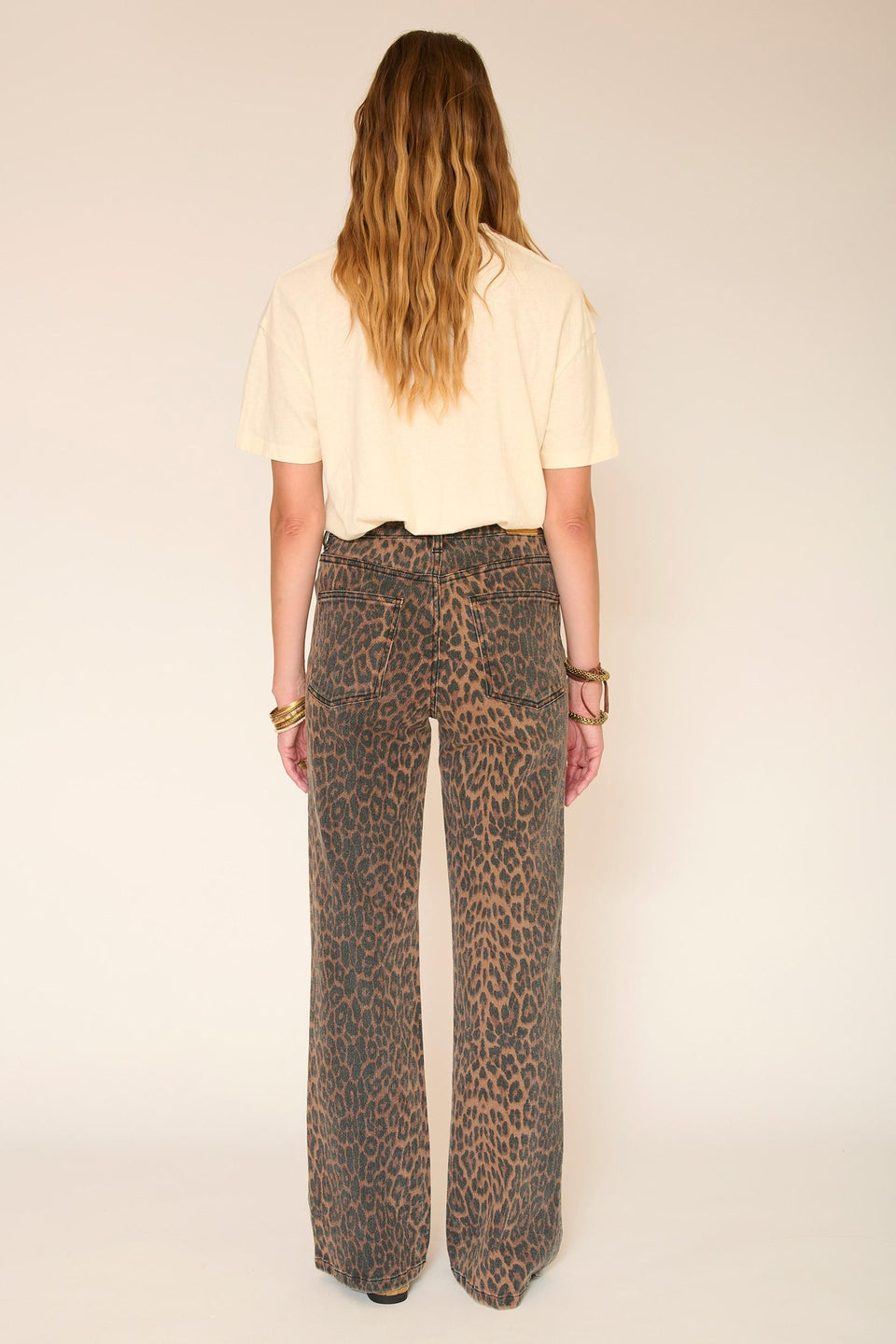 The Jagger Leopard Print Jean
