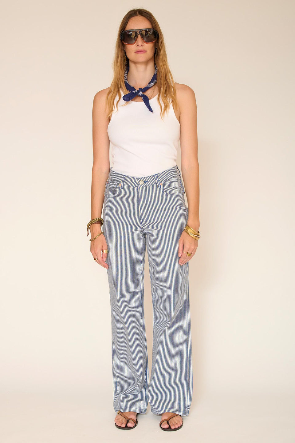 The Jagger Portofino Stripes Jean