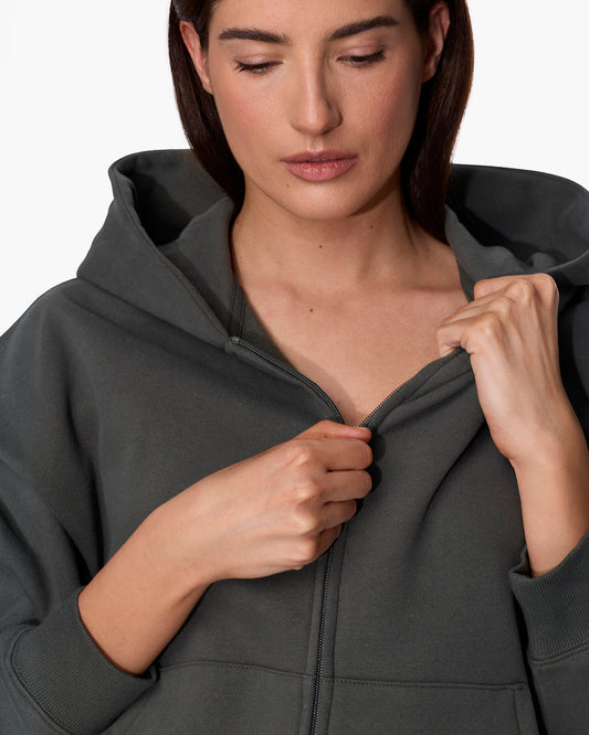 CloudSoft Zip Up Hoodie-L2388TK