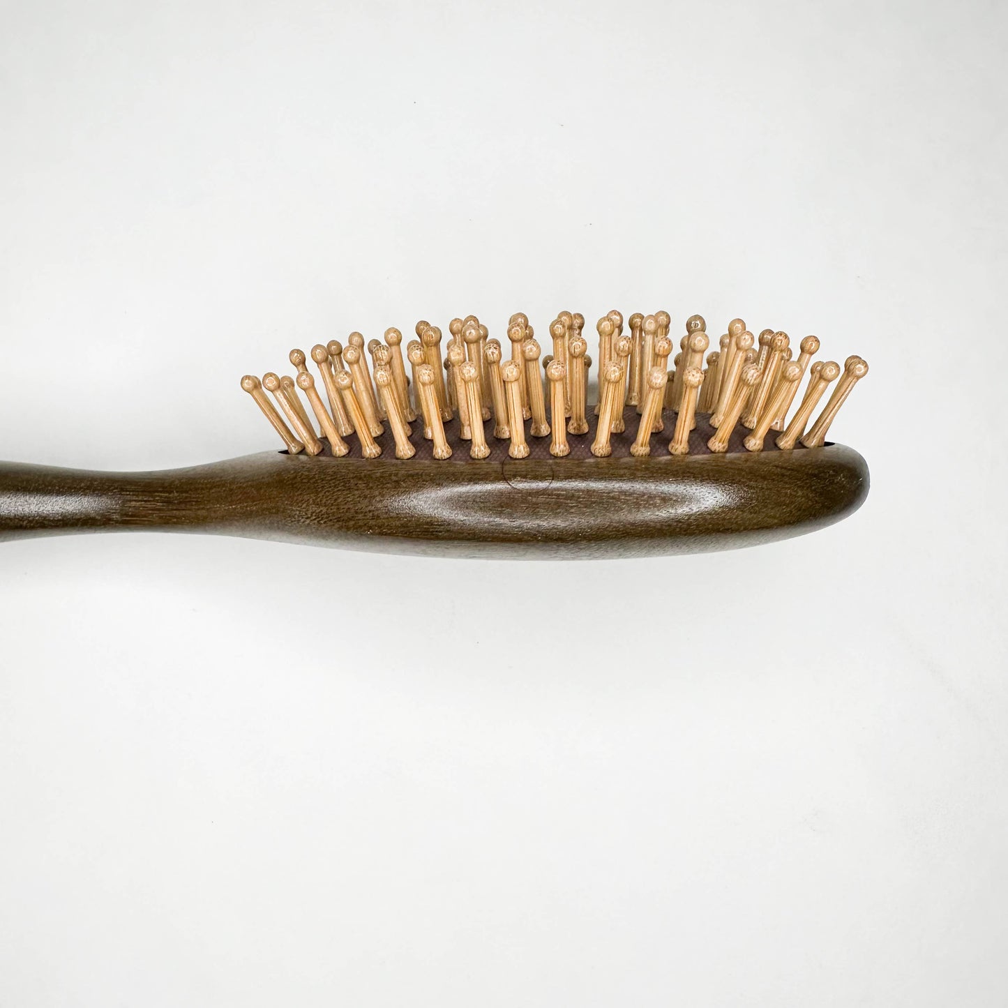 Natural Sandalwood Hair Brush with Bamboo Bristles