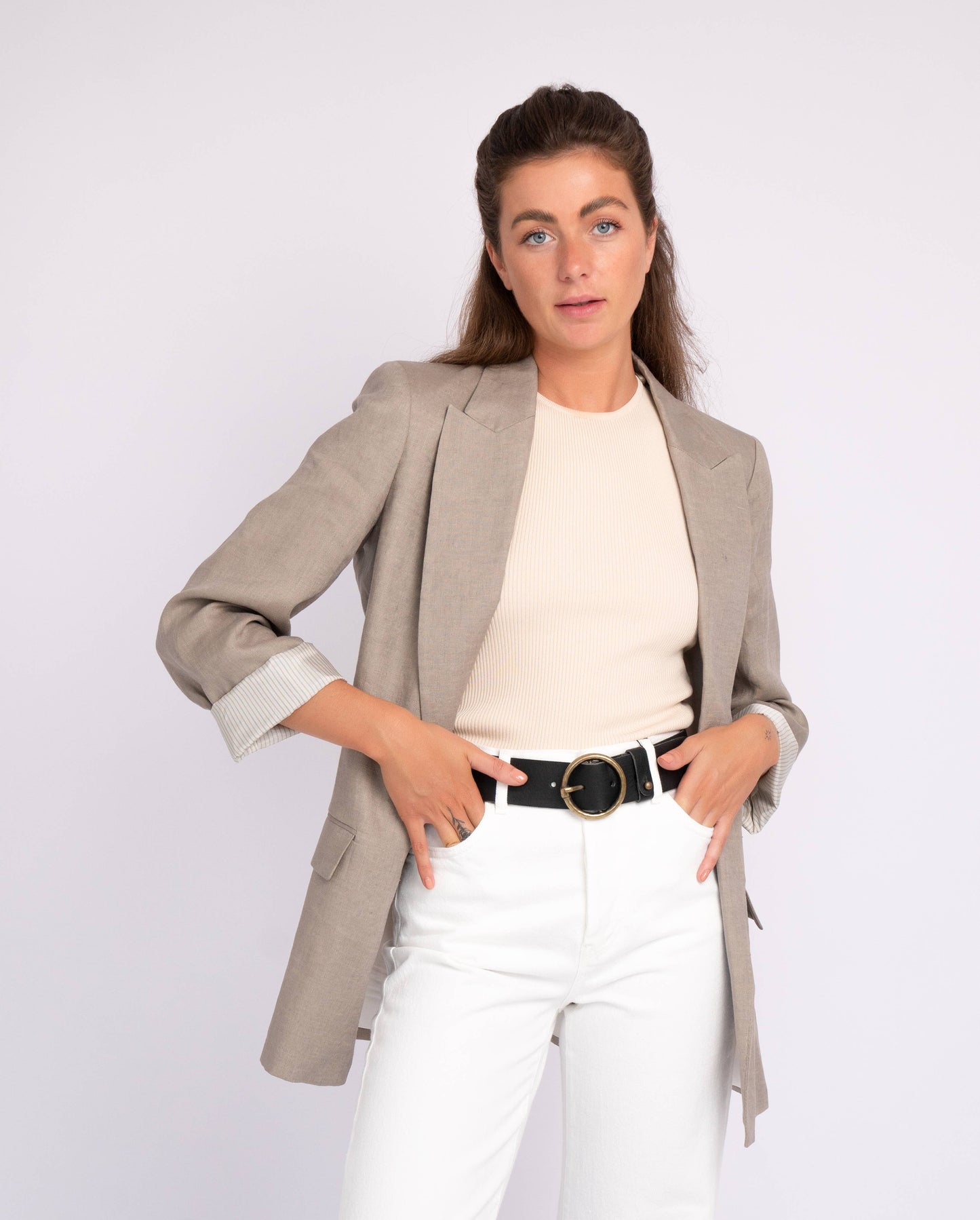 Pip 2.0 | Vintage Full-Grain Leather Belt for Women