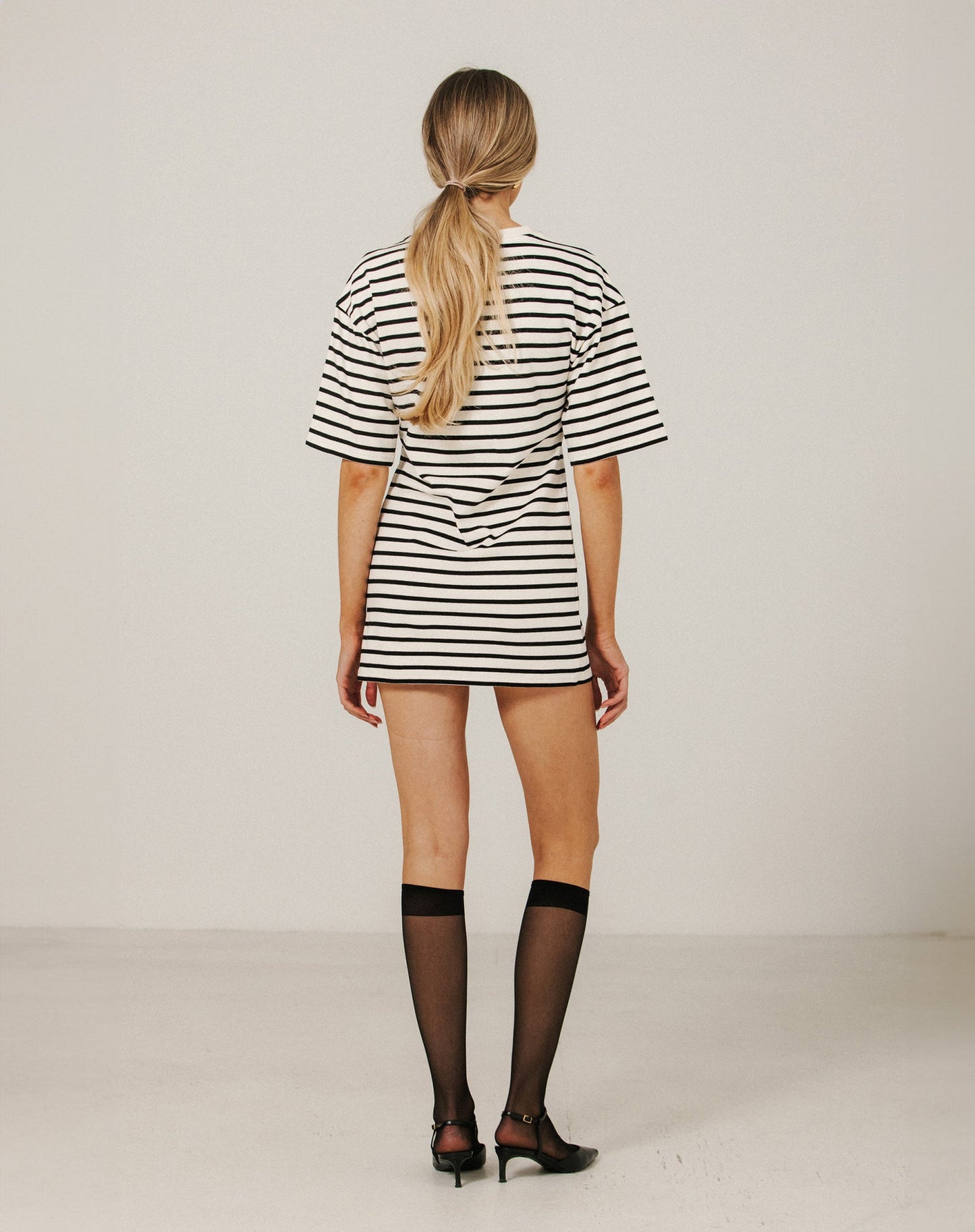 Striped T-Shirt Dress