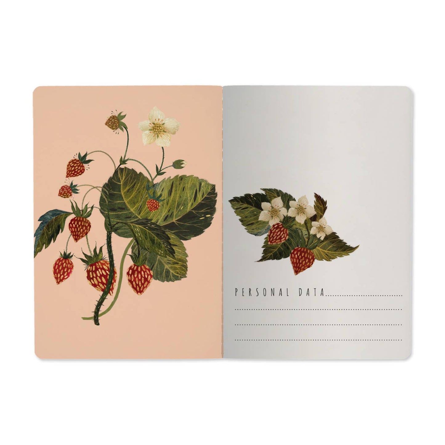 Wild Strawberry Notebook