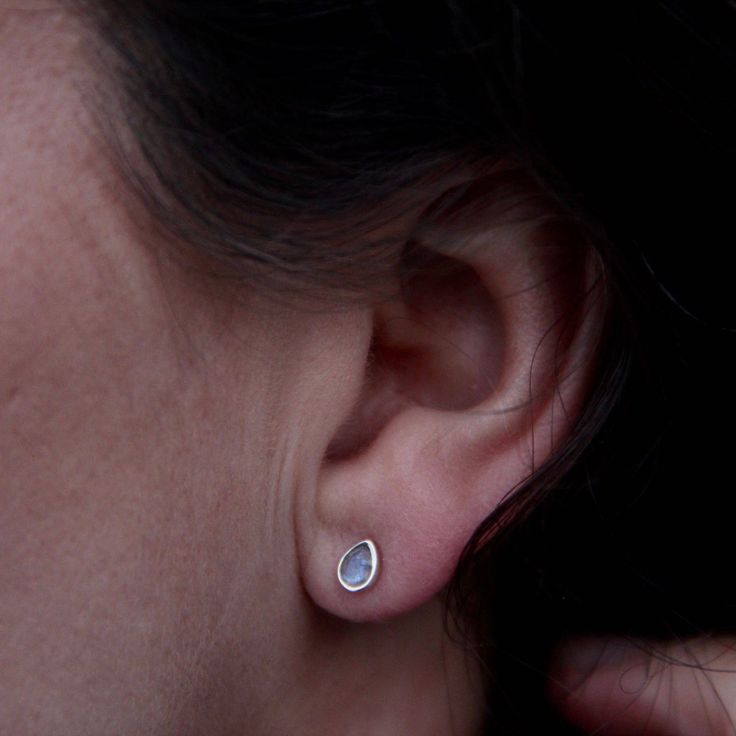 Joy Studs | Peridot & Gold
