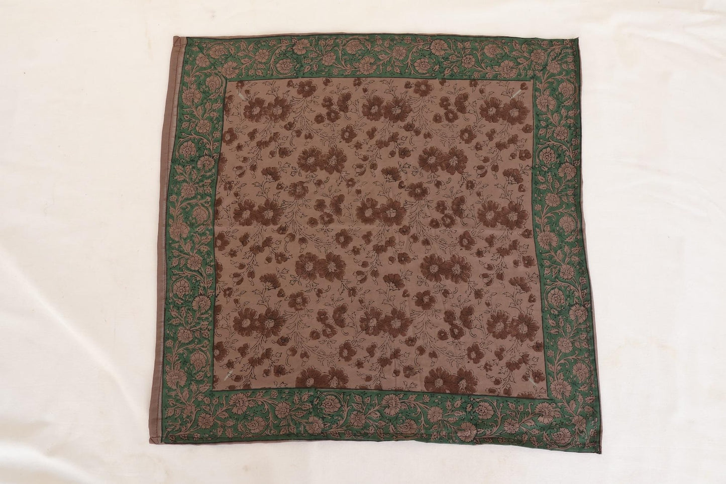 Mauve Block Print Bandana