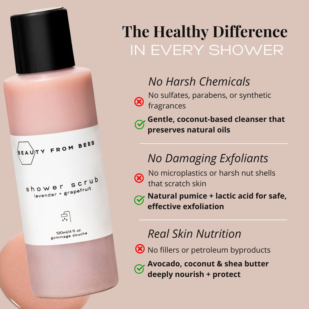 Beauty From Bee's - Shower Scrub